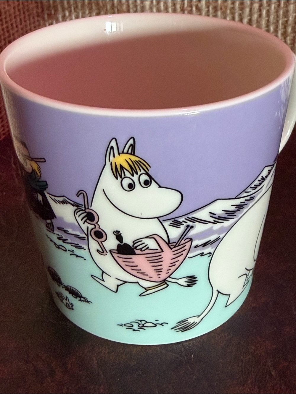 ARABiA Finland MOOMIN Beach Day mug 2025 Collectable